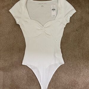 American Eagle White Bodysuit